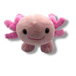 Build-A-Bear Axolotl Plush Kids OS Pink Stuffed Animal Salamander Toy